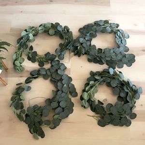 4pcs of 6ft Artificial Eucalyptus Garland Greenery